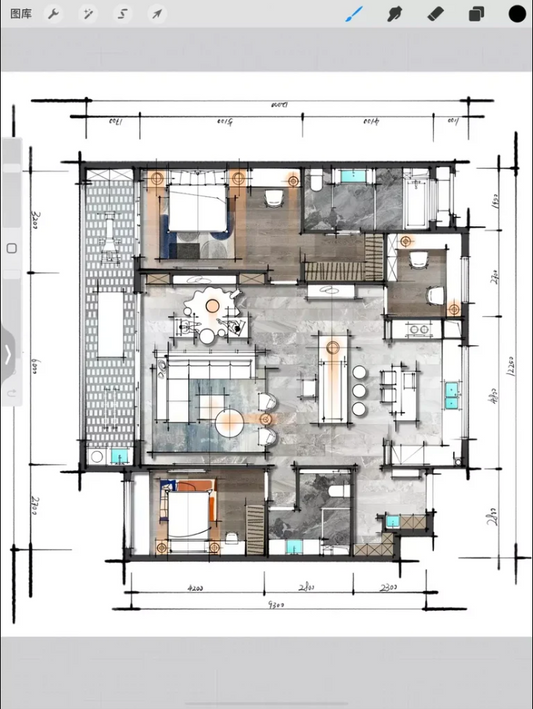 Mega Pack 5000+ Brushes for Procreate